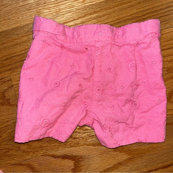 Janie and Jack pink shorts size 4T - Picture 2 of 5